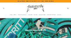 Desktop Screenshot of harvesterbikes.ca